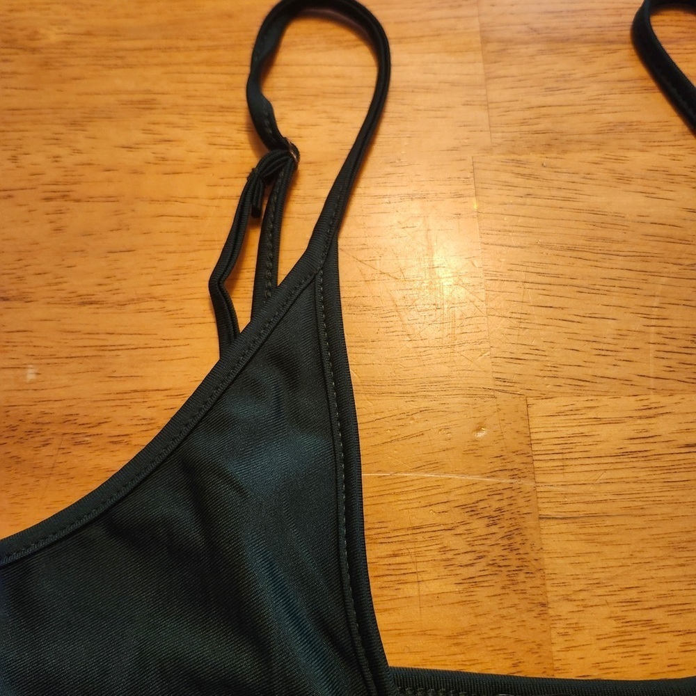 Elegant Green Ruched Fashion Nova Dress Size XL - Picture 5 of 7